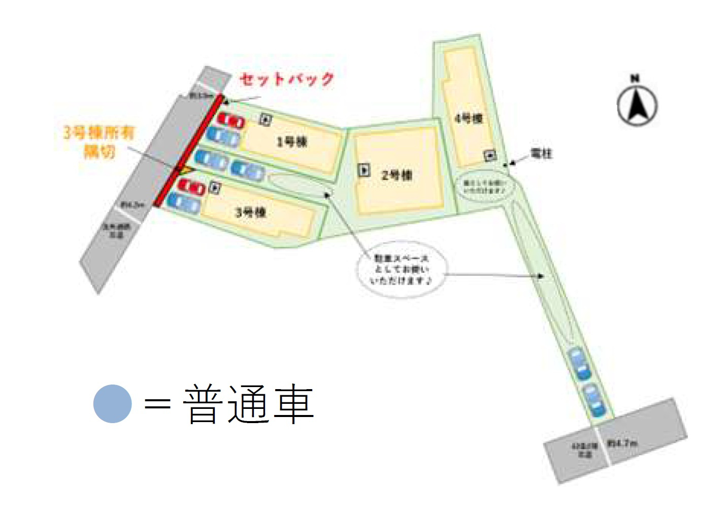 春日市桜ヶ丘6丁目第2-4棟（3号棟）の間取り