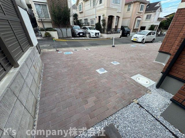 茅ヶ崎市浜竹3丁目　新築戸建　4号棟の駐車場|駐車場スペース◇◇