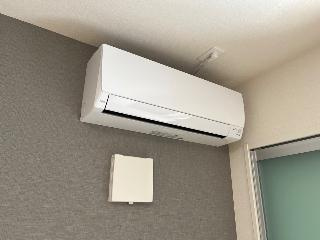 （仮）千駄塚新築アパートの設備|2台目エアコン（イメージ）