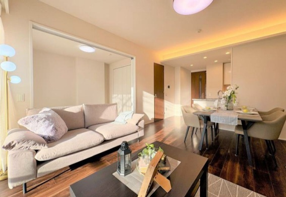 【居間・リビング】 | 桜上水ガーデンズD棟