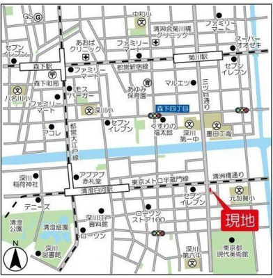 【地図】 | BPRレジデンス清澄白河