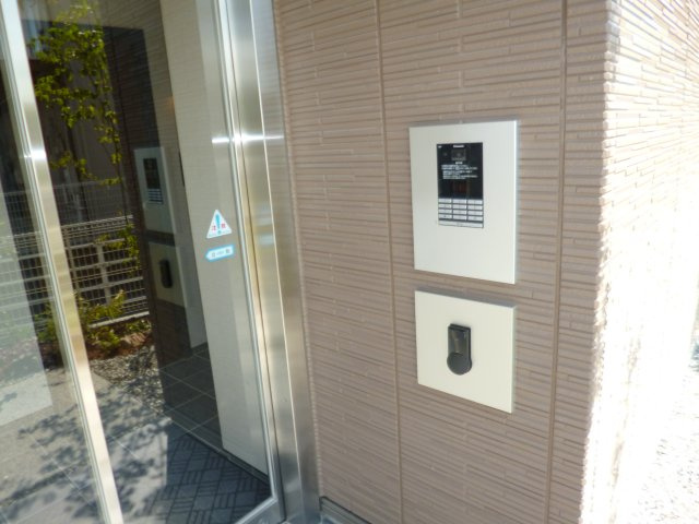 倉敷市福島のアパートのエントランス|オートロック