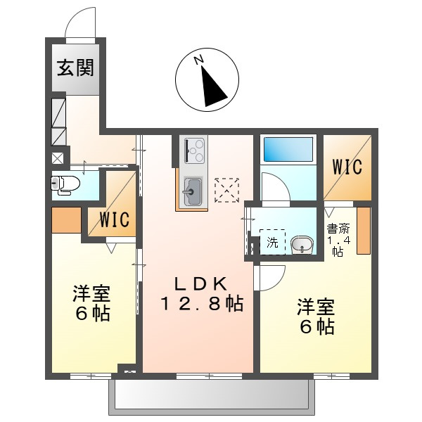 ル・コキヤージュの間取り