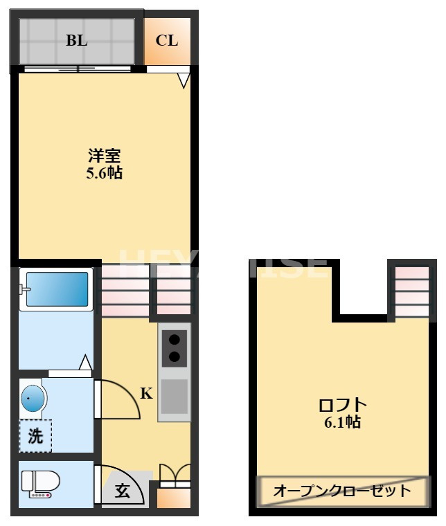 MODERN PALAZZO Isahaya ioの間取り