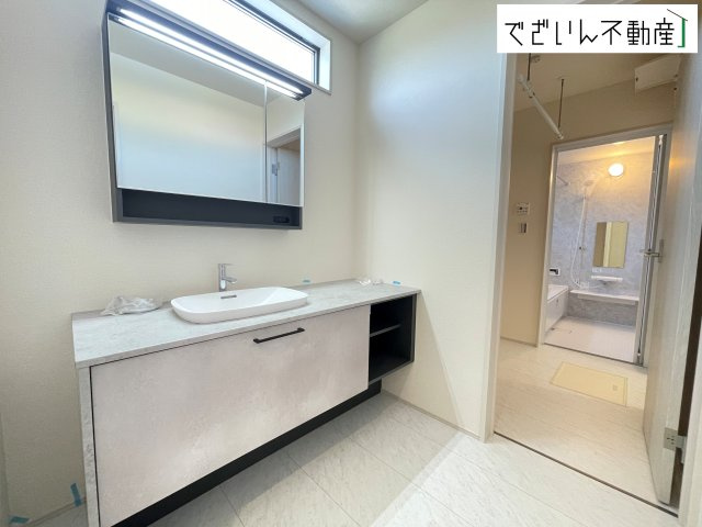 【独立洗面台】 | Livele Garden.S鴻巣市鎌塚　新築住宅 | 現地(2026年4月撮影)