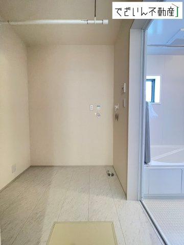 【ランドリースペース】 | Livele Garden.S鴻巣市鎌塚　新築住宅 | 現地(2026年4月撮影)