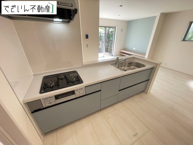 【キッチン】 | Livele Garden.S鴻巣市鎌塚　新築住宅 | 現地(2026年4月撮影)