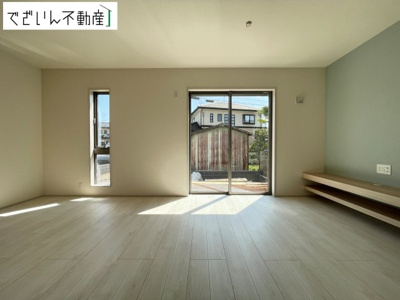【居間・リビング】 | Livele Garden.S鴻巣市鎌塚　新築住宅 | 現地(2026年4月撮影)
