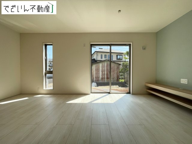 【居間・リビング】 | Livele Garden.S鴻巣市鎌塚　新築住宅 | 現地(2026年4月撮影)