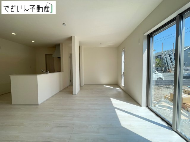 【居間・リビング】 | Livele Garden.S鴻巣市鎌塚　新築住宅 | 現地(2026年4月撮影)