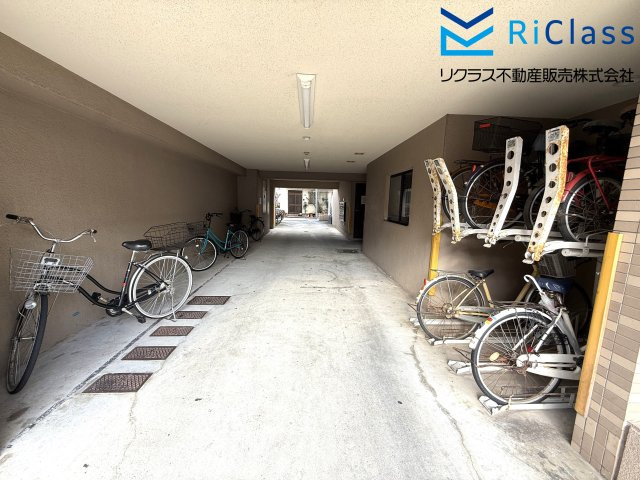 ローレル新長田の駐輪場|駐輪場あります