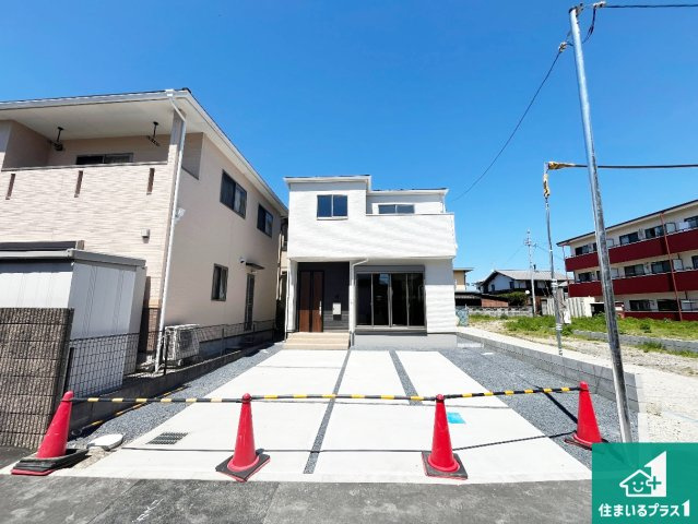 ★29(土)30(日)現地見学可能！★草津市川原　限定1邸の外観|お客様に長く安心して住んでいだだける事にこだわった家づくり！住んでからのアフターサービスにもしっかりと取り組んでいます！