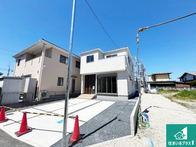 ★5(土)6(日)現地見学可能！★草津市川原　限定1邸の外観|お客様に長く安心して住んでいだだける事にこだわった家づくり！住んでからのアフターサービスにもしっかりと取り組んでいます！