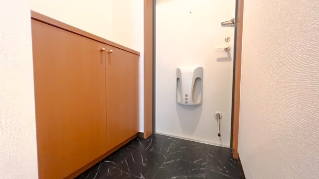 シティパル山王台の玄関