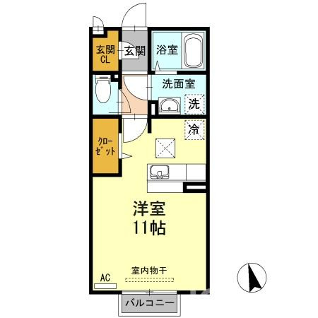 プラムコートの間取り