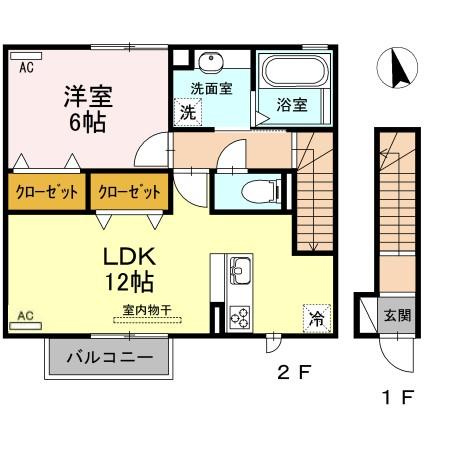 メゾン　エスポワールの間取り