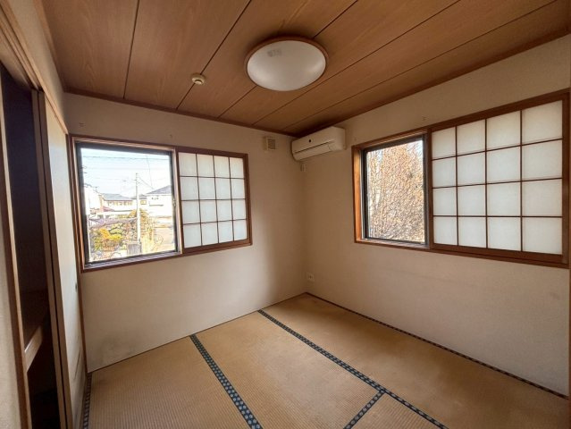 野田市尾崎台　中古売戸建の和室|赤ちゃんスペースや客間など、多彩な用途で使用できる和室☆							
