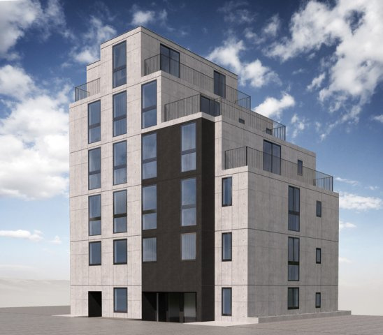 【外観パース】Fullea代々木 