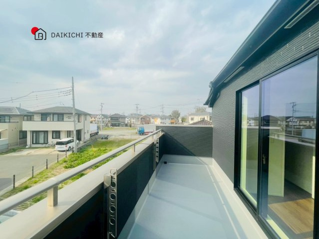 【バルコニー】 | 北本市大字下石戸下　新築戸建　全2棟　1号棟
