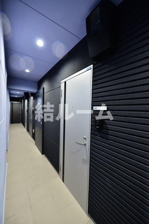 練馬区栄町のアパートのロビー