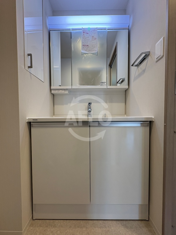 スプランディッド天王寺SOUTH　南百済小学校区の独立洗面台|スプランディッド駒川中野駅前　独立洗面台