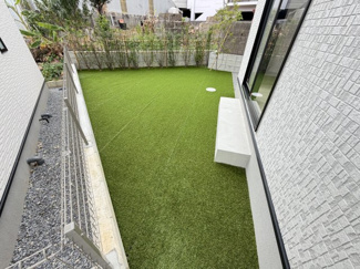 【庭】 | 八重瀬町具志頭（全5棟）A号棟 | A号棟　広々お庭にオシャレな植栽付き♪