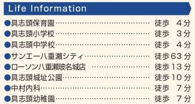 【周辺】 | 八重瀬町具志頭（全5棟）ラストA号棟 | 周辺♪
