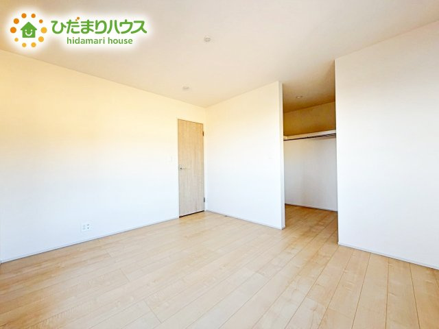 【寝室】 | 石岡市鹿の子2期　新築戸建 | ゆとりのある主寝室！ご家族全員で寝れちゃいます(^^♪