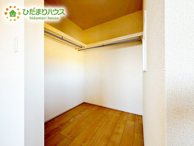 【収納】 | 石岡市鹿の子2期　新築戸建 | 新婚さんにおすすめ！奥様に喜ばれる収納たっぷりのウォークインクローゼット付です☆