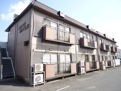 【外観】 | パナハイツやまぐち A棟 | パナハイツやまぐち A棟・軽量鉄骨造