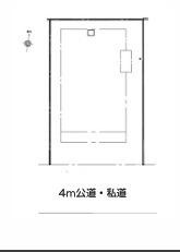 茅ヶ崎市南湖6丁目　新築戸建の区画図|区画図です。