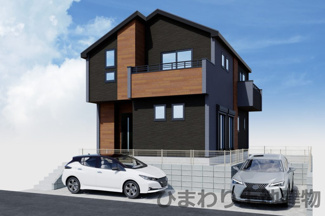 【外観】 | 綾瀬市小園南2丁目  1号棟 1期 | イメージパース（完成時に現況と異なる場合は現況優先となります）