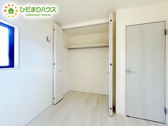 【収納】 | 水戸市姫子4期　新築戸建　 | 全棟全居室に収納スペースをしっかり確保しております♪ご家族それぞれのプライベート空間も、伸び伸び過ごせそうです♪　
