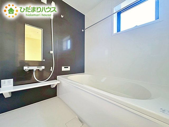 【浴室】 | 水戸市姫子4期　新築戸建　 | 大人が足を伸ばしても十分な広さ！一人でゆっくりくつろぐ時間も大切です！