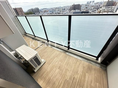 【バルコニー】 | フレンシア蒲田 | 開放的で明るい空間を演出してくれるバルコニーです