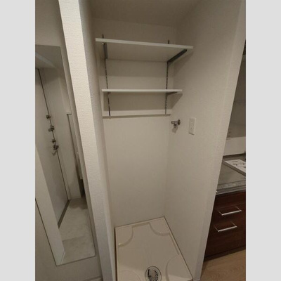 【設備】 | Alivis放出 | 洗濯機置き場です