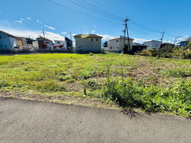 東松山市市ノ川　土地119坪の外観|北側から