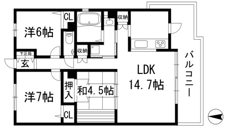 【間取り】