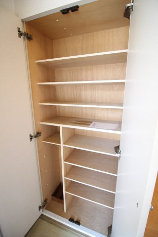 ディアスリバーサイドC棟の収納