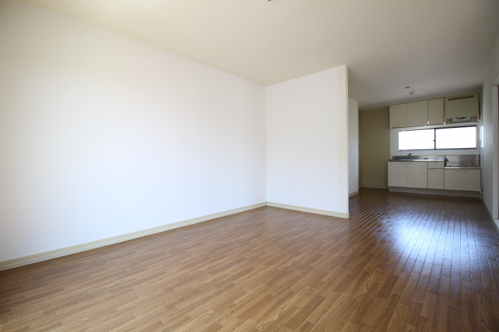 ディアスリバーサイドC棟の居間・リビング