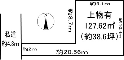 【区画図】 | 奈良市北永井町