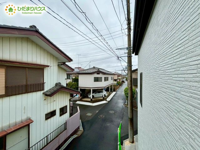 野田市山崎9期　新築戸建　1号棟の展望|閑静な住宅地です(^^)/				
