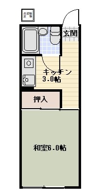 【間取り】 | パレーシャル竹ノ塚