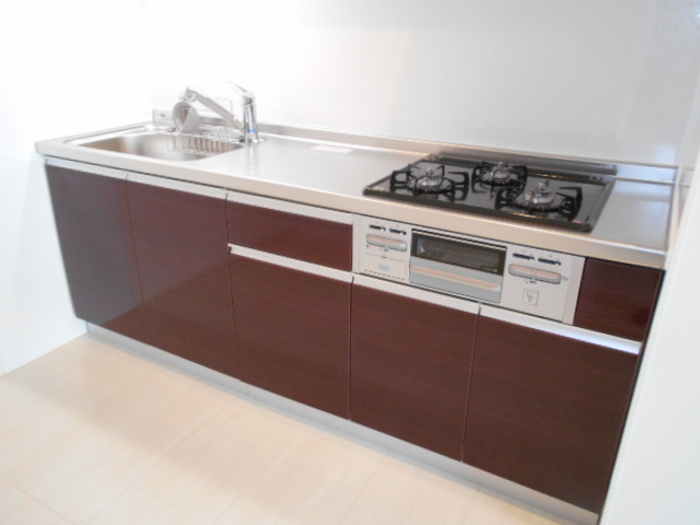 アゼリア松戸のキッチン|システムキッチン