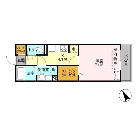 ポム・アールの間取り