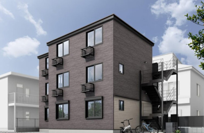 【外観パース】 | Agrande Odakyu-sagamiharaⅡ（エイグラン小田急相模原Ⅱ） | 外観パースです。