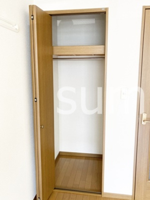 アーケティックマンションⅢの収納|クローゼットタイプの収納です。