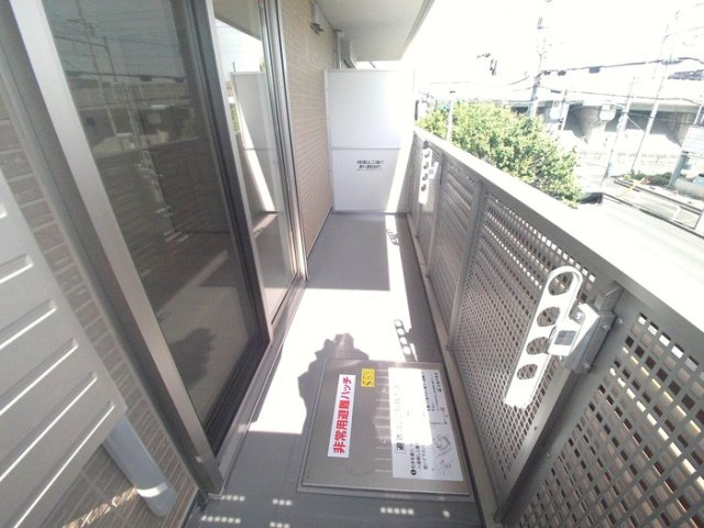 リヴェール東中島のバルコニー|バルコニーがあります