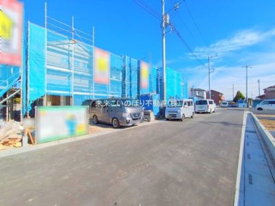 【前面道路含む現地写真】 | 久喜市西3号棟