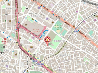 【地図】 | アーバイル池袋イースト |  